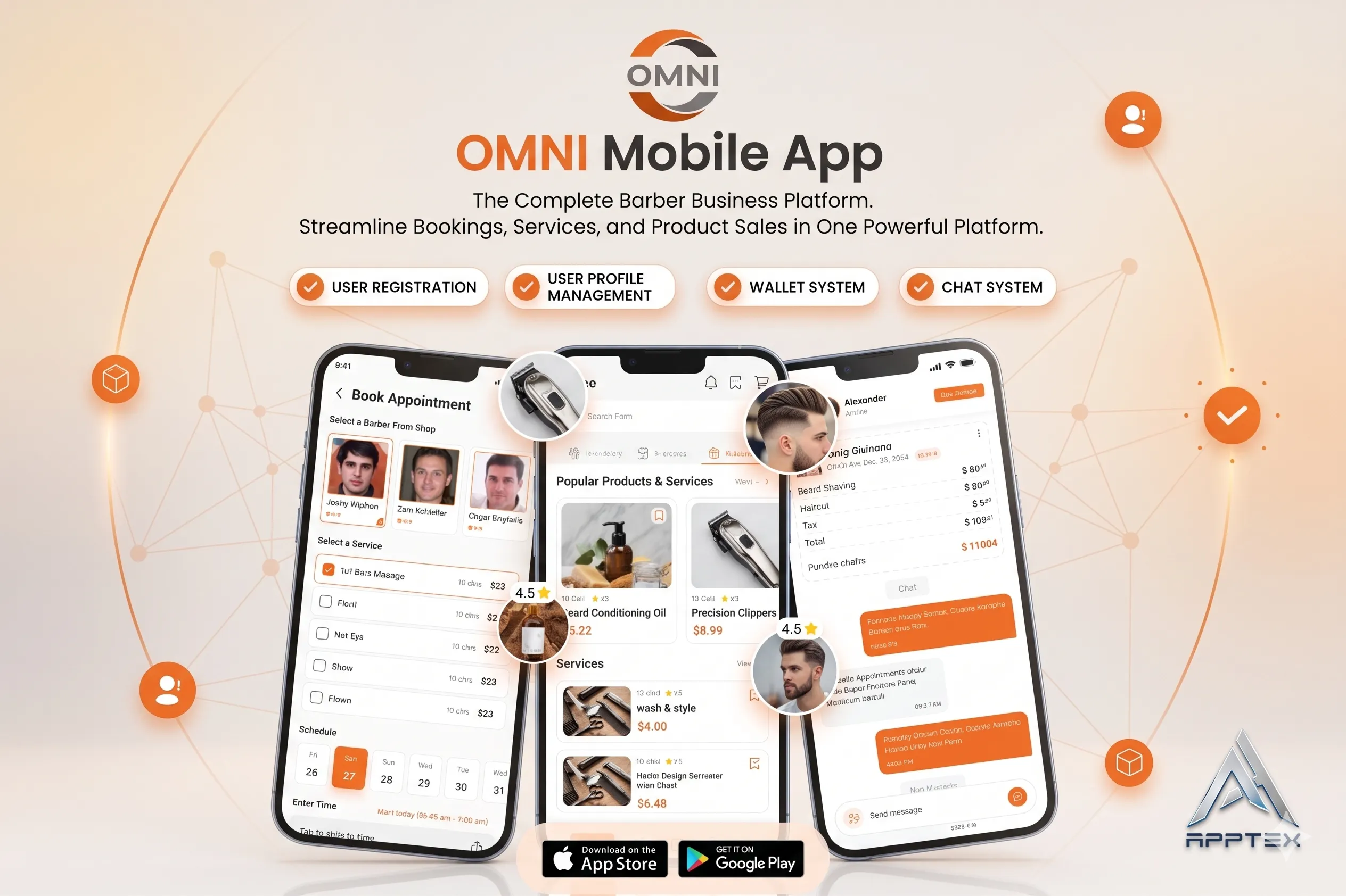 Omni Connect built using Flutter - Flutter Application Showcase by Afaq Zahir